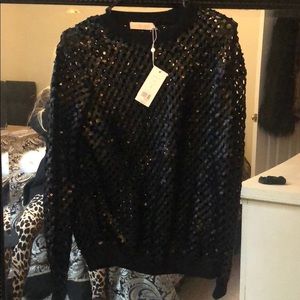 Tory Burch Sequin Sweater